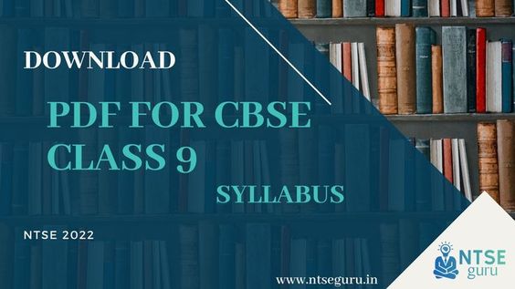 CBSE Class 9 Syllabus | Ntseguru.in