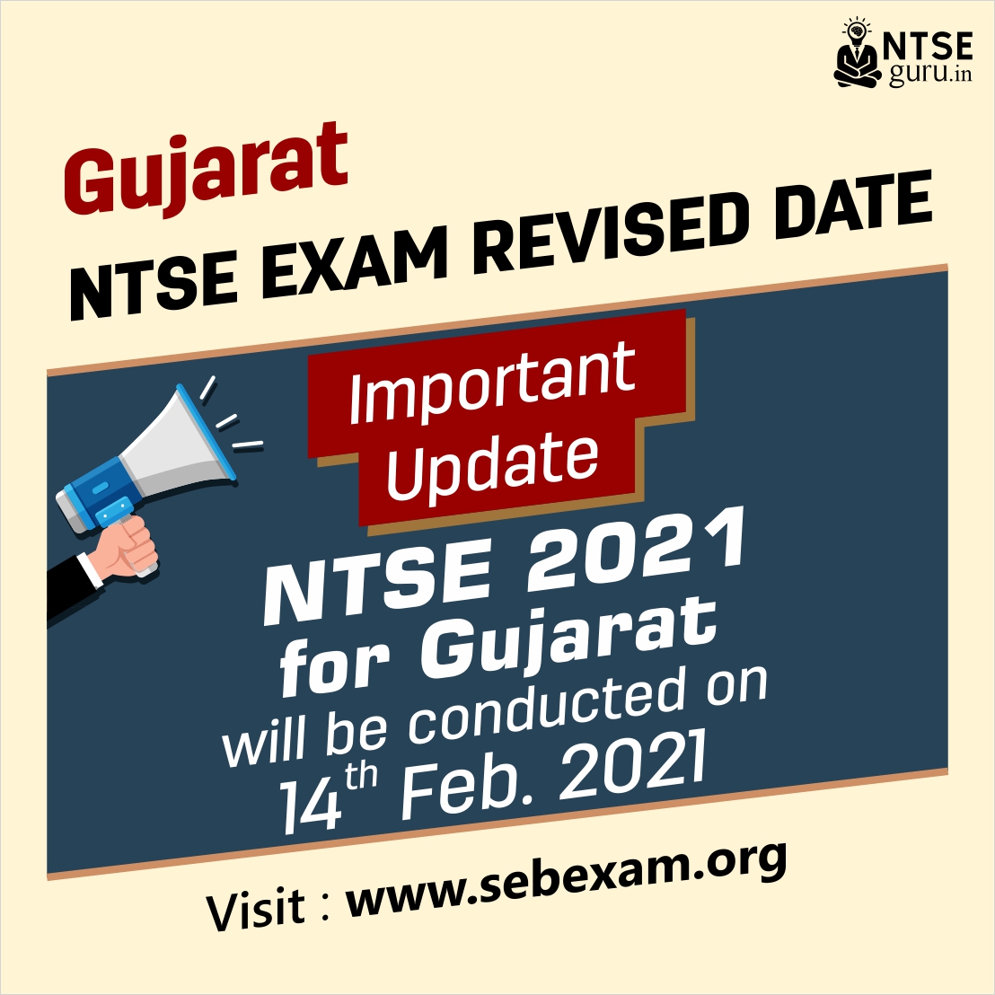 Odisha NTSE Exam Date