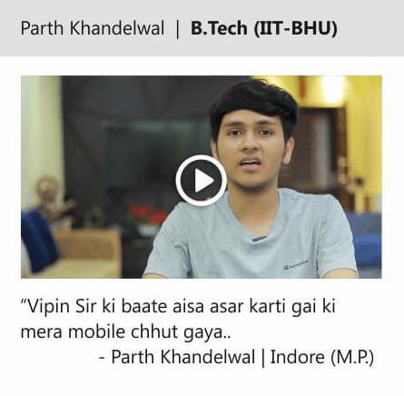 Parth Khandelwal | B.Tech (IIT-BHU)