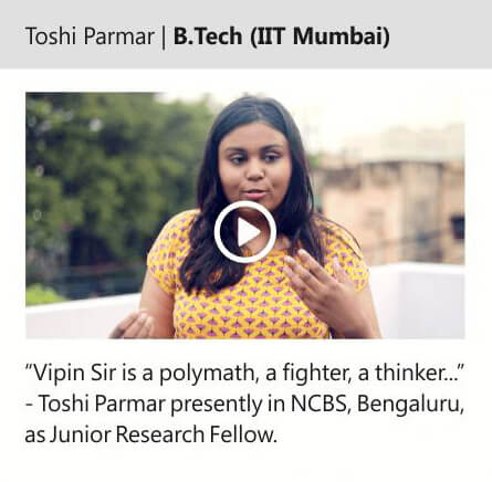 Toshi Parmar | B.Tech (IIT Mumbai)