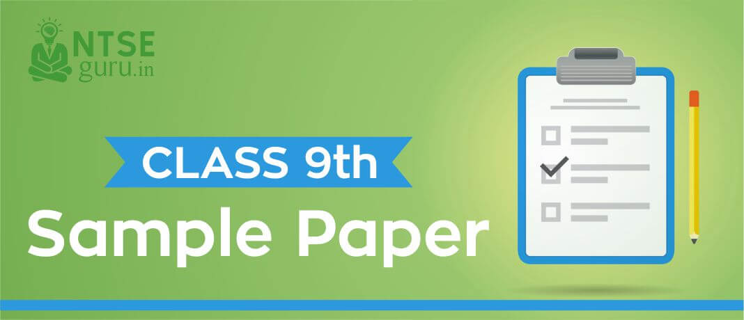 Sample Paper Class 9